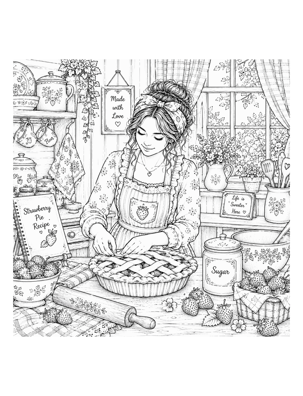 Strawberry Cottage Summer