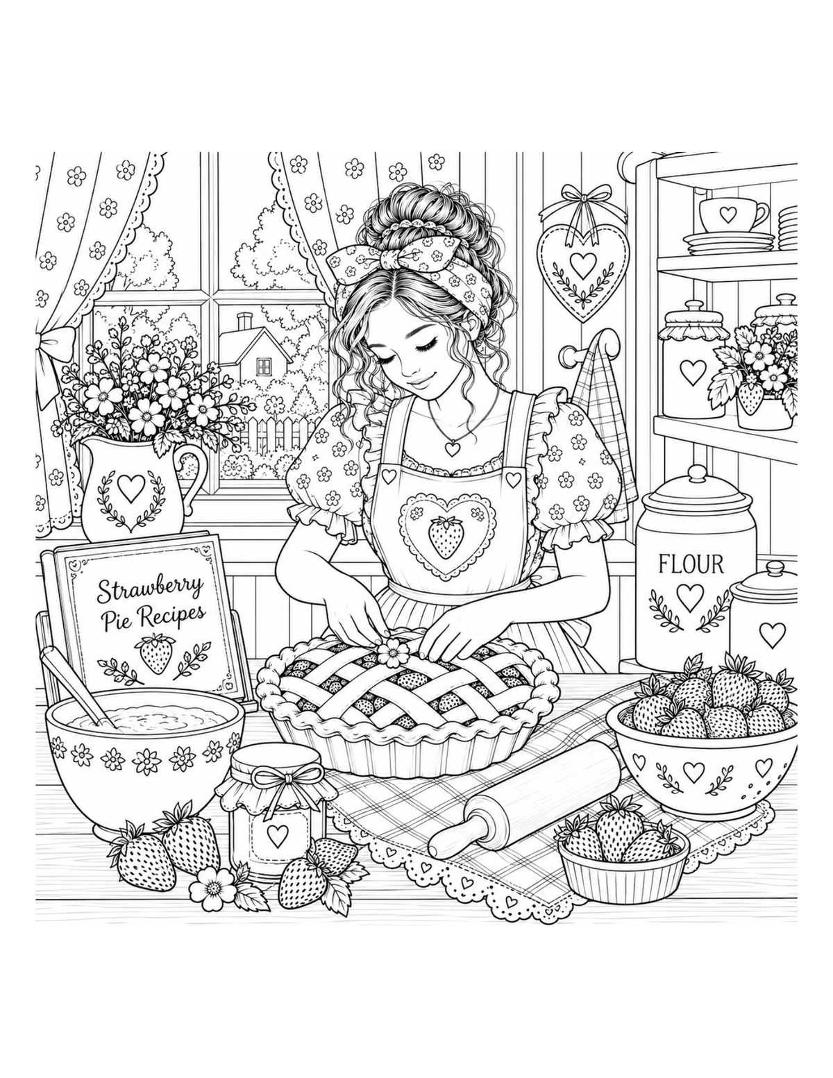 Strawberry Cottage Summer