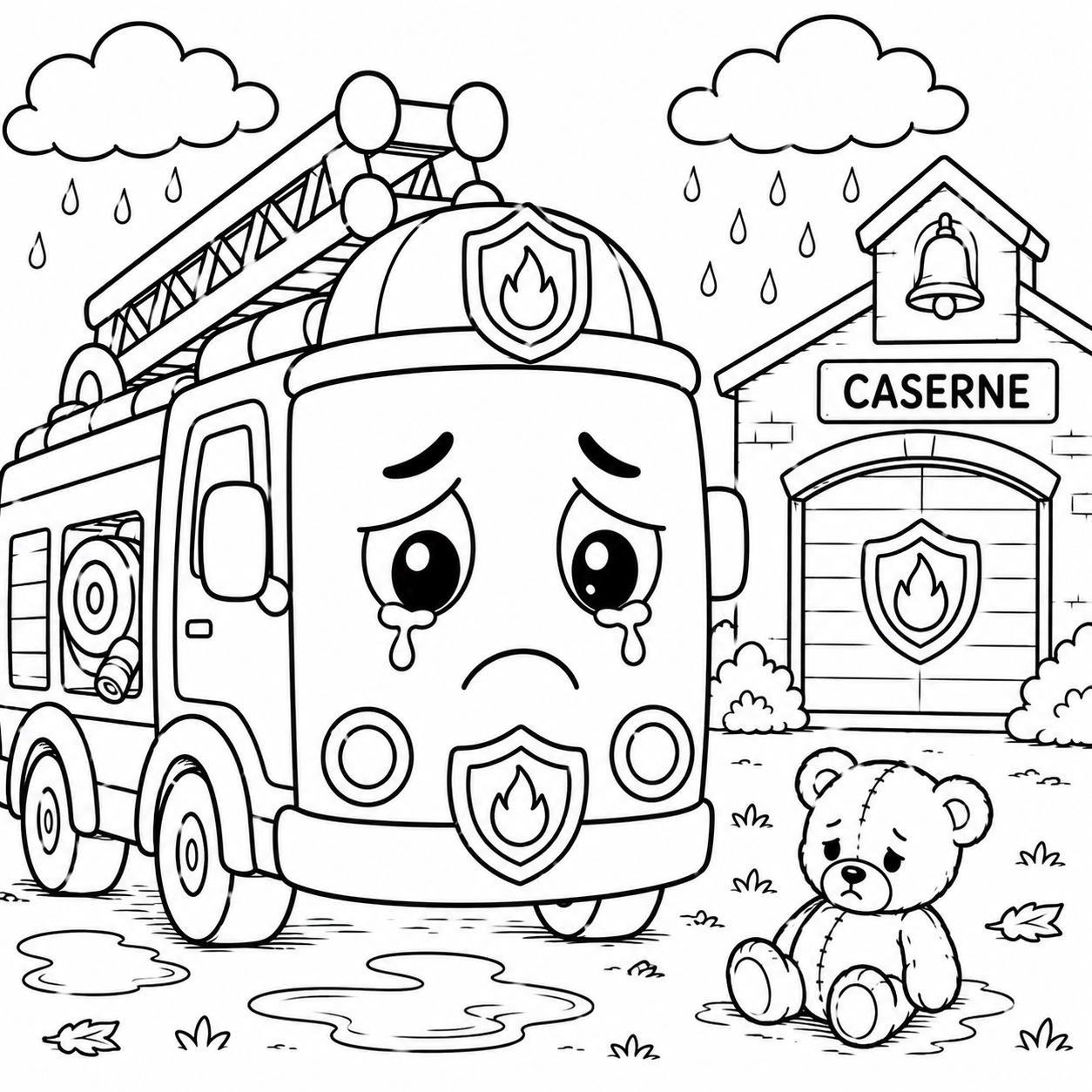Au feu, les pompiers!