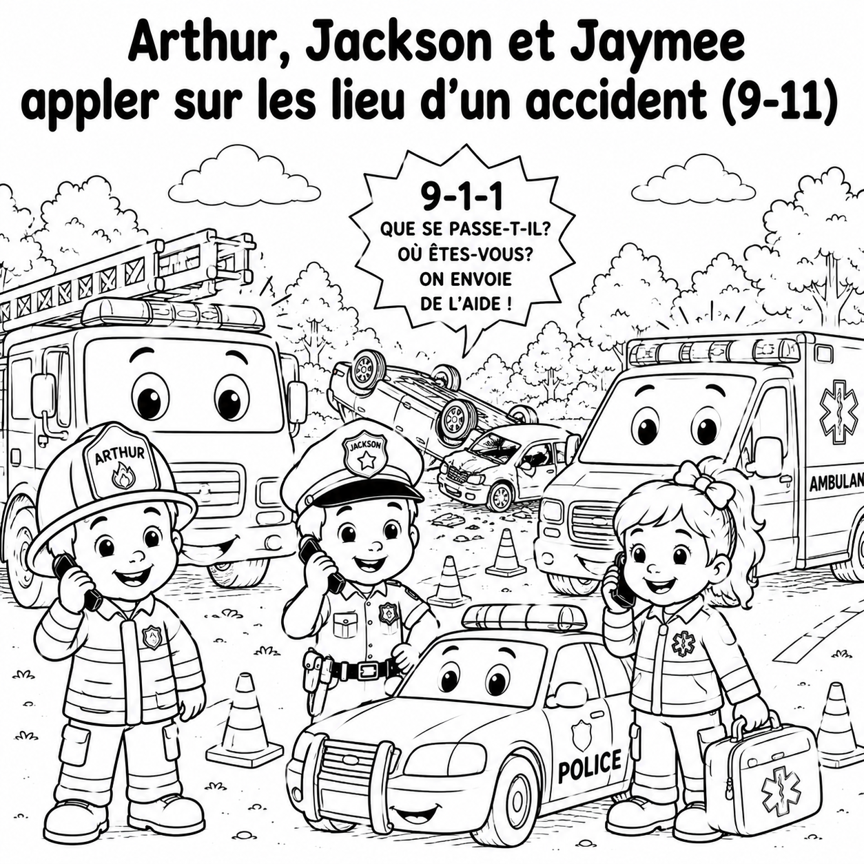 Au feu, les pompiers!